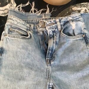 Zara Distressed Denim